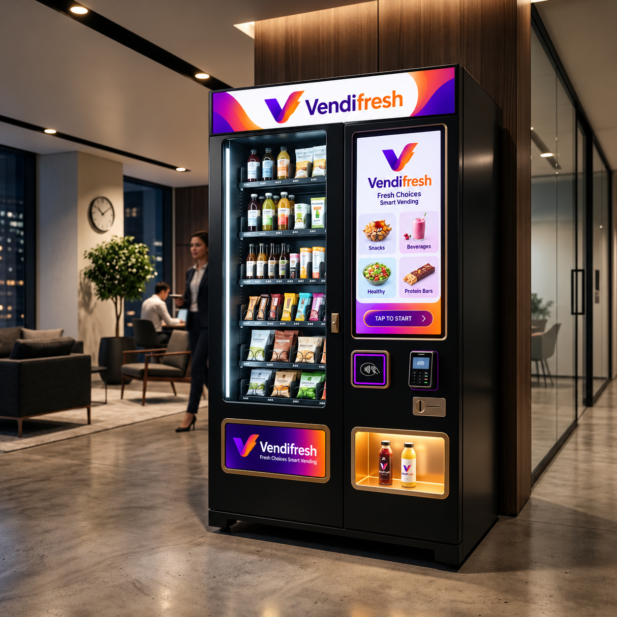 Smart workplace vending solutions